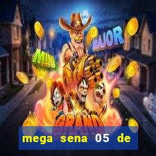 mega sena 05 de julho de 1988